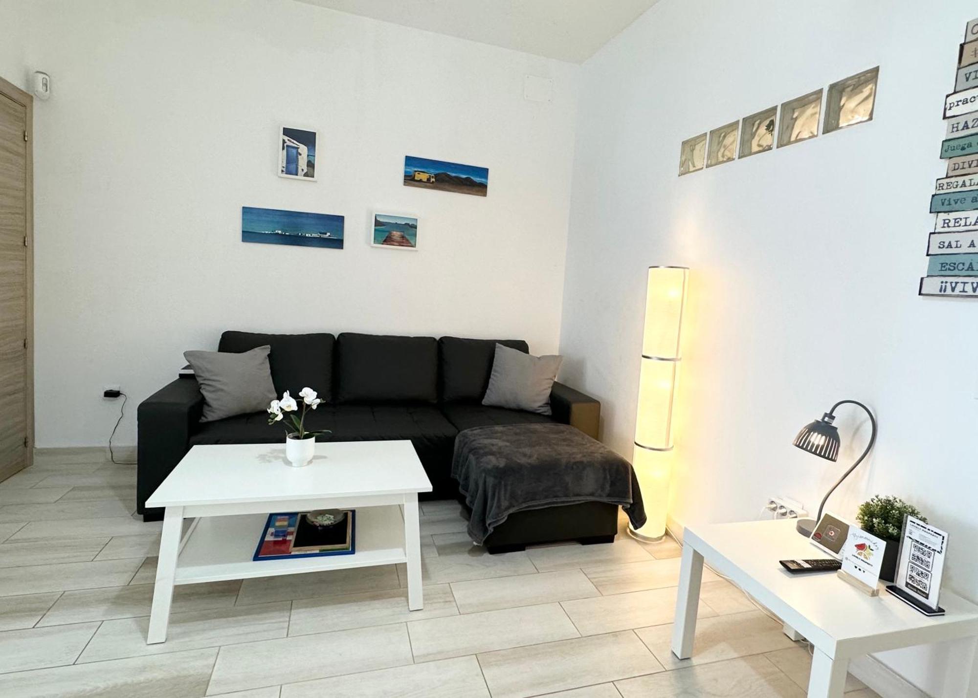 Appartement Luna En Centro, 1 Min De La Playa, Cocina Completa Y Wifi *